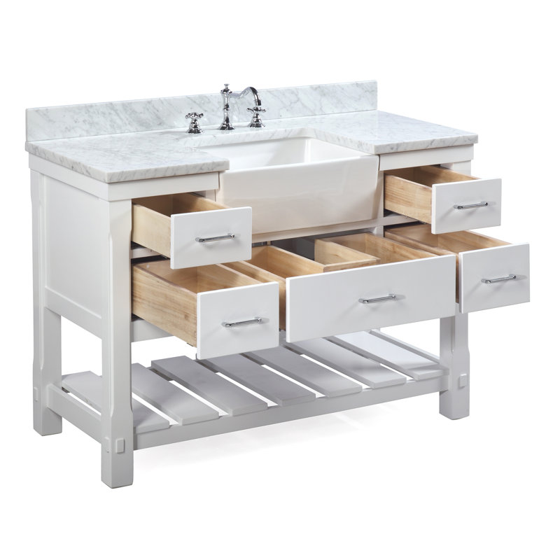 KBC Charlotte 48 Single Bathroom Vanity Set & Reviews Wayfair